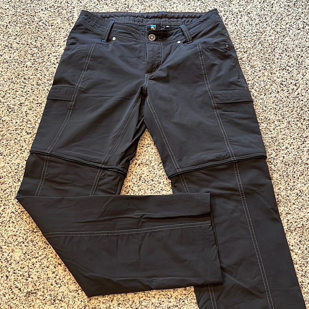 Ladies Kuhl Convertible Cargo Hiking Pants EUC